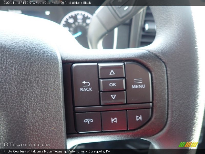 Oxford White / Black 2021 Ford F150 STX SuperCab 4x4