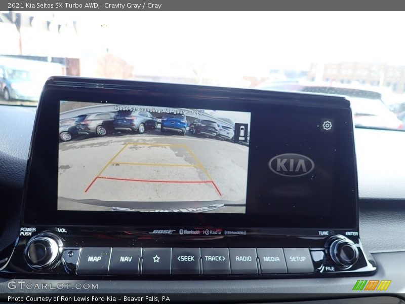 Gravity Gray / Gray 2021 Kia Seltos SX Turbo AWD