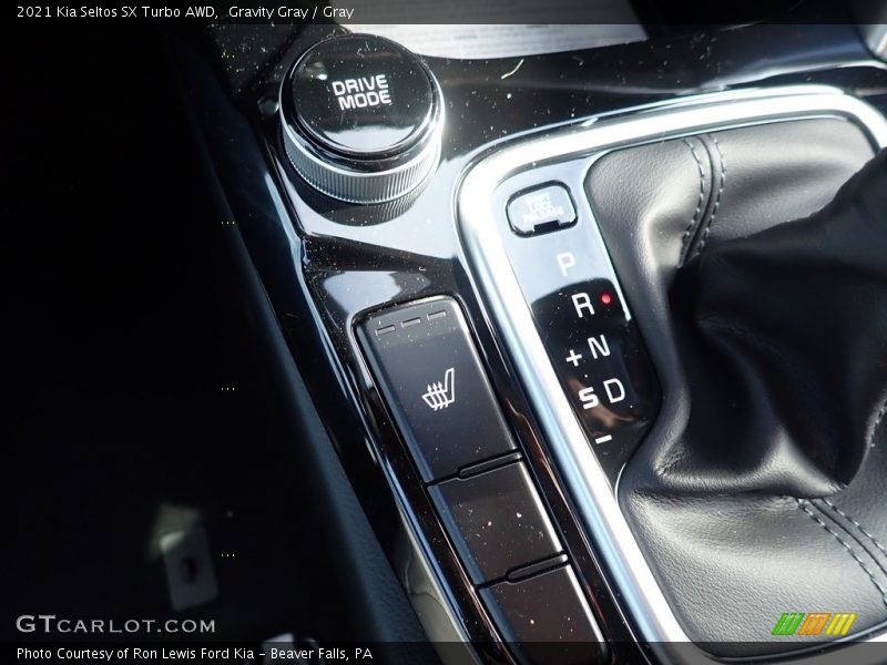 Gravity Gray / Gray 2021 Kia Seltos SX Turbo AWD