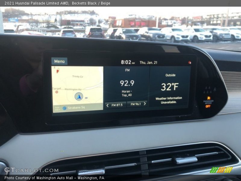 Becketts Black / Beige 2021 Hyundai Palisade Limited AWD