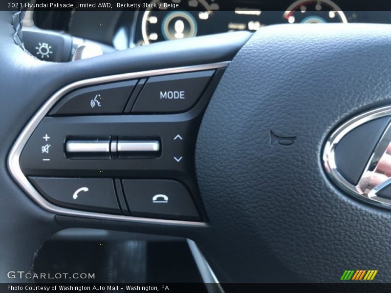 Becketts Black / Beige 2021 Hyundai Palisade Limited AWD