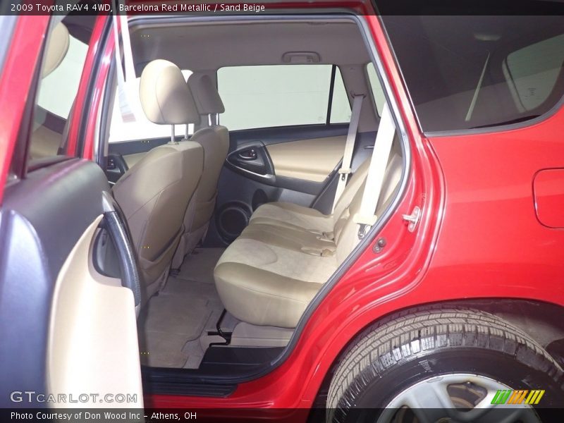 Barcelona Red Metallic / Sand Beige 2009 Toyota RAV4 4WD