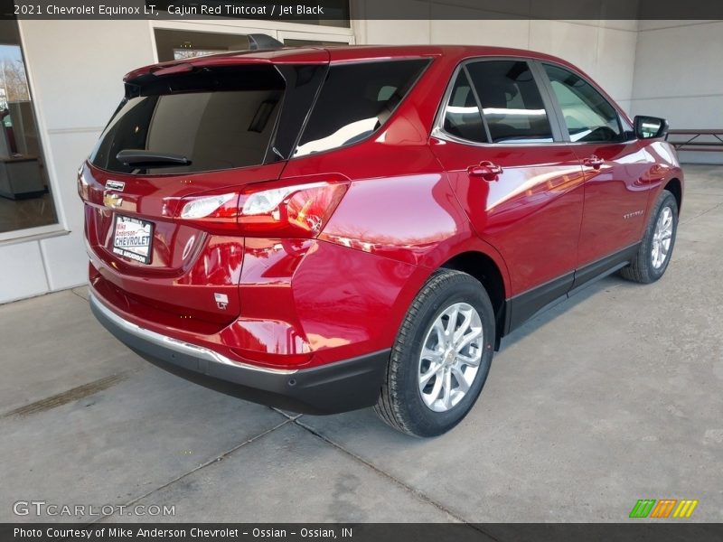 Cajun Red Tintcoat / Jet Black 2021 Chevrolet Equinox LT