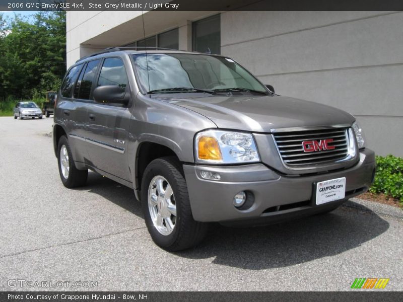 Steel Grey Metallic / Light Gray 2006 GMC Envoy SLE 4x4