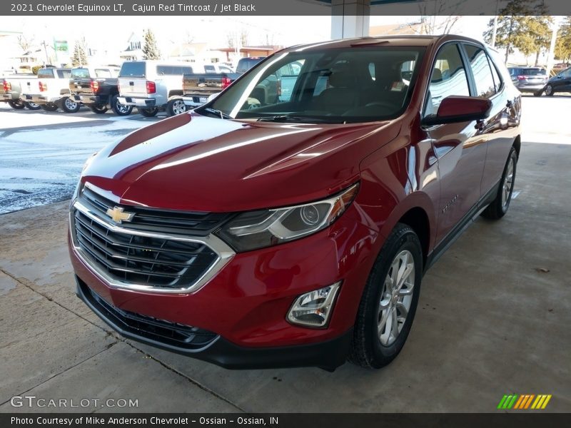Cajun Red Tintcoat / Jet Black 2021 Chevrolet Equinox LT