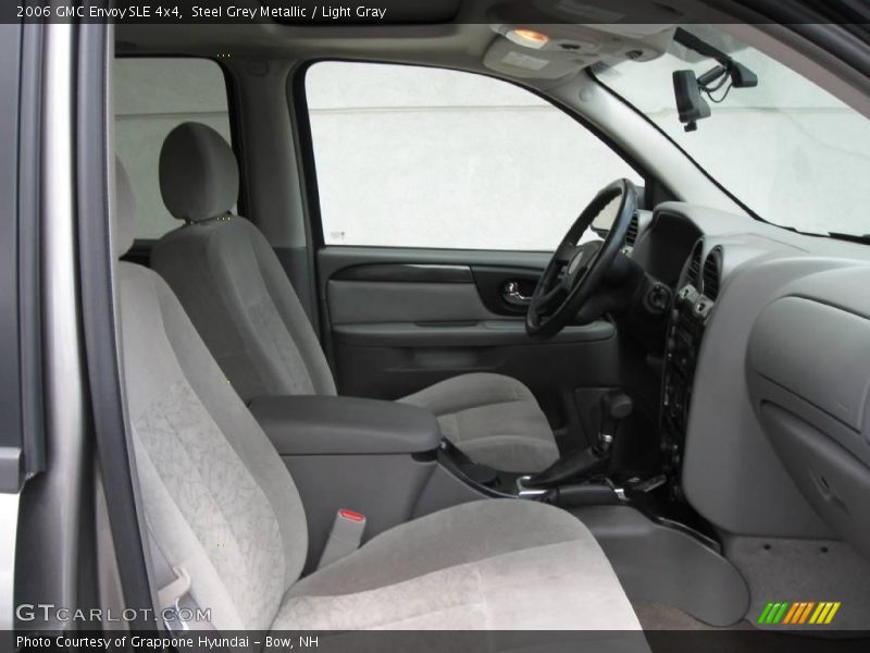 Steel Grey Metallic / Light Gray 2006 GMC Envoy SLE 4x4