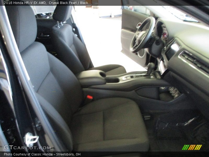 Crystal Black Pearl / Black 2018 Honda HR-V EX AWD