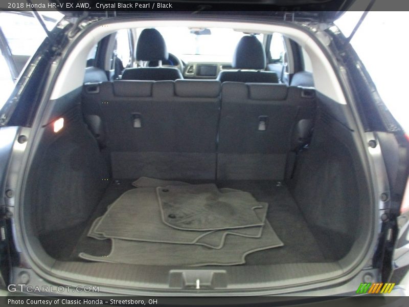 Crystal Black Pearl / Black 2018 Honda HR-V EX AWD