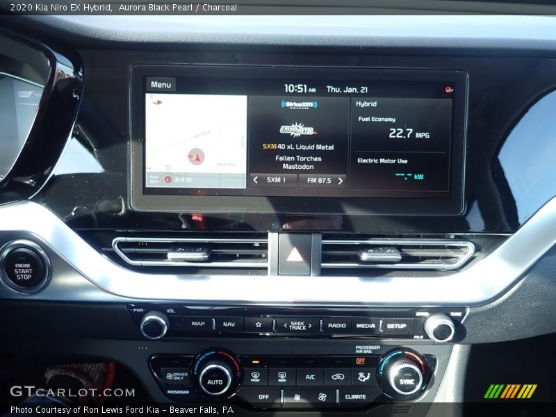 Aurora Black Pearl / Charcoal 2020 Kia Niro EX Hybrid