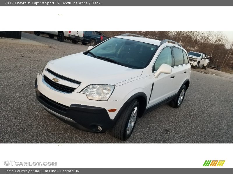 Arctic Ice White / Black 2012 Chevrolet Captiva Sport LS
