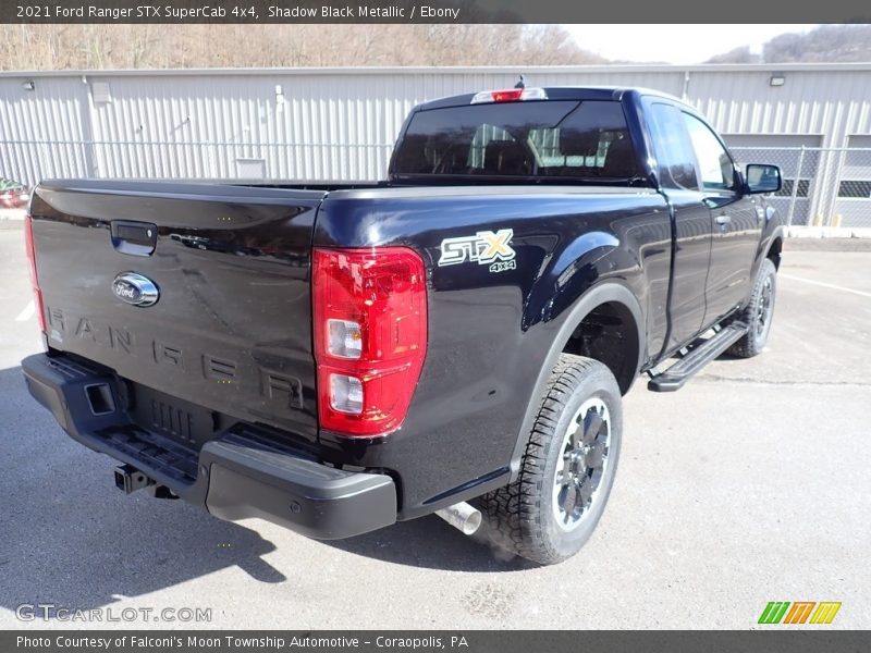 Shadow Black Metallic / Ebony 2021 Ford Ranger STX SuperCab 4x4