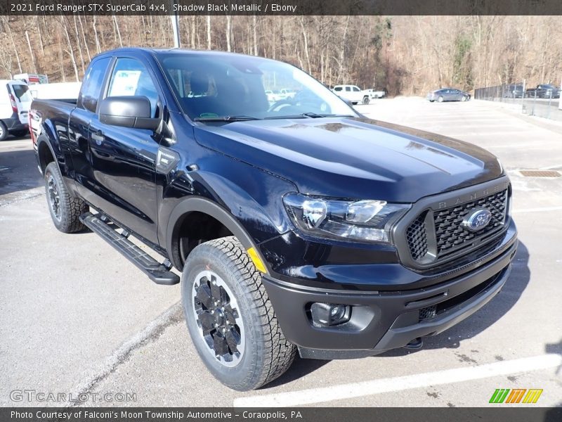 Shadow Black Metallic / Ebony 2021 Ford Ranger STX SuperCab 4x4