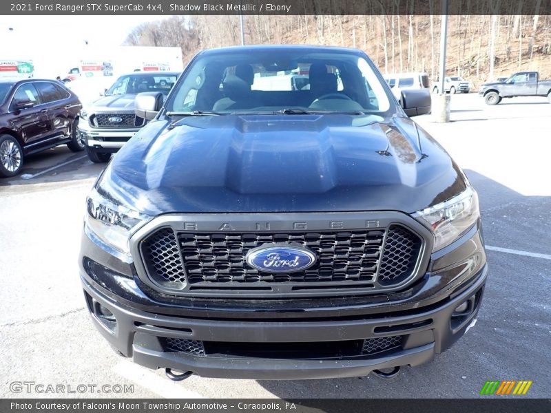 Shadow Black Metallic / Ebony 2021 Ford Ranger STX SuperCab 4x4