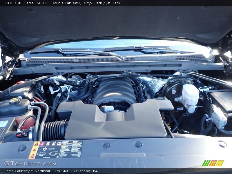 Onyx Black / Jet Black 2018 GMC Sierra 1500 SLE Double Cab 4WD