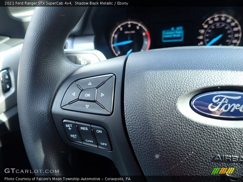 Shadow Black Metallic / Ebony 2021 Ford Ranger STX SuperCab 4x4