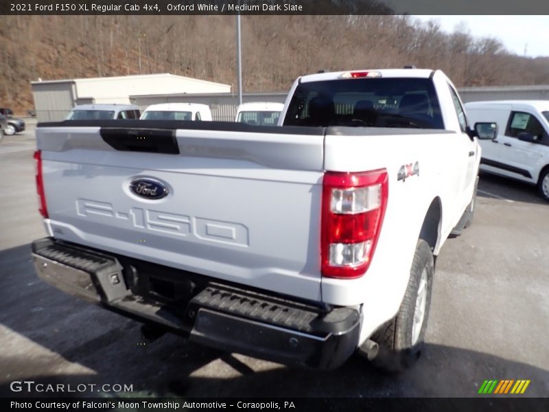 Oxford White / Medium Dark Slate 2021 Ford F150 XL Regular Cab 4x4