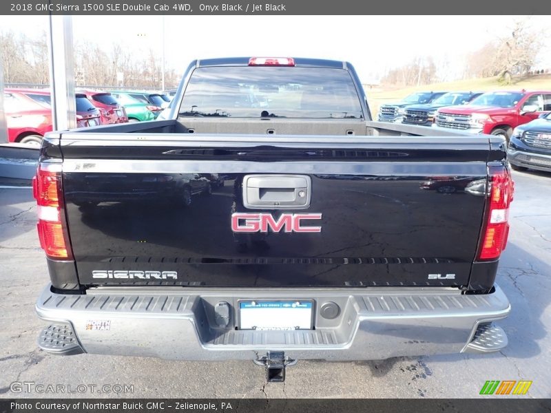 Onyx Black / Jet Black 2018 GMC Sierra 1500 SLE Double Cab 4WD