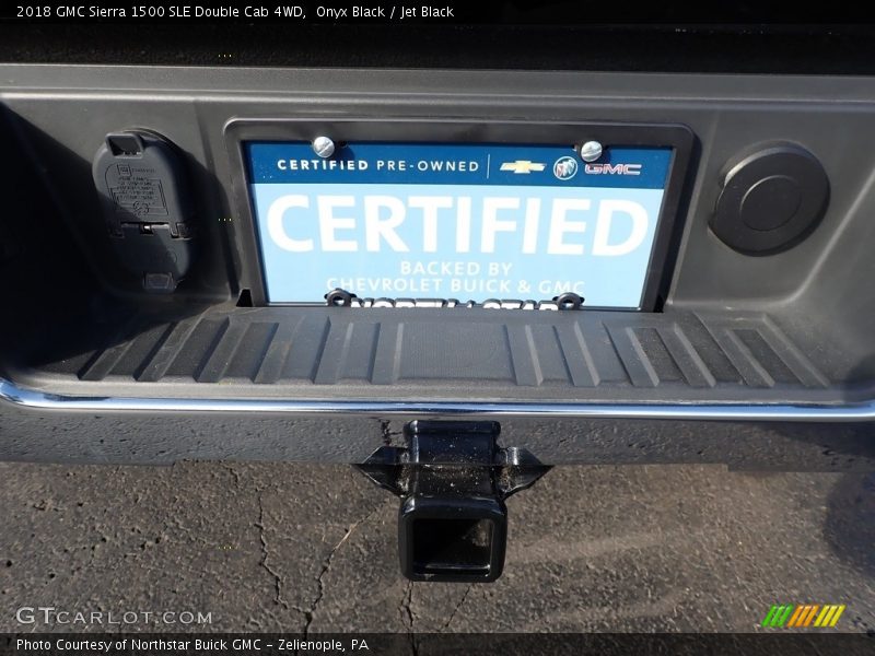 Onyx Black / Jet Black 2018 GMC Sierra 1500 SLE Double Cab 4WD