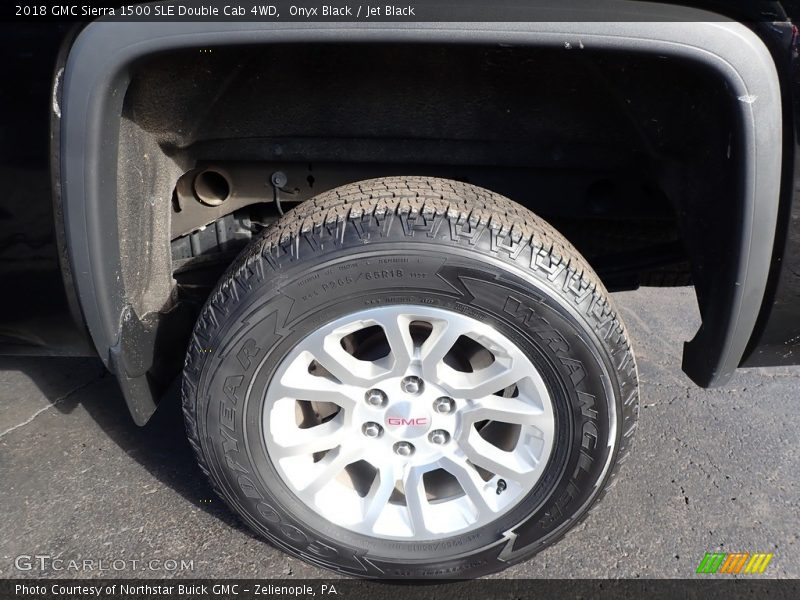 Onyx Black / Jet Black 2018 GMC Sierra 1500 SLE Double Cab 4WD