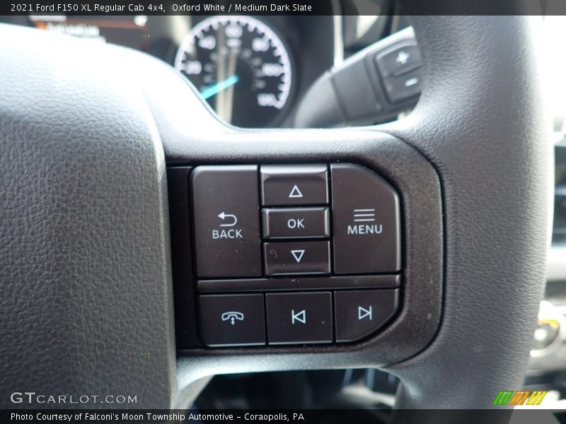 Oxford White / Medium Dark Slate 2021 Ford F150 XL Regular Cab 4x4