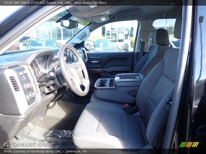 Onyx Black / Jet Black 2018 GMC Sierra 1500 SLE Double Cab 4WD