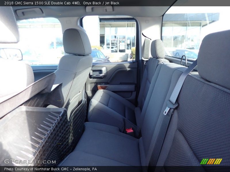 Onyx Black / Jet Black 2018 GMC Sierra 1500 SLE Double Cab 4WD