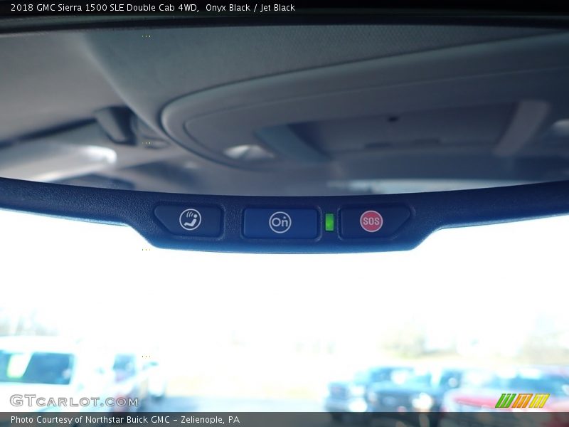 Onyx Black / Jet Black 2018 GMC Sierra 1500 SLE Double Cab 4WD