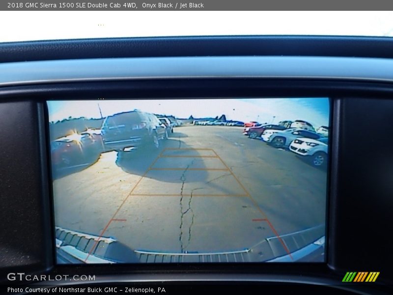 Onyx Black / Jet Black 2018 GMC Sierra 1500 SLE Double Cab 4WD