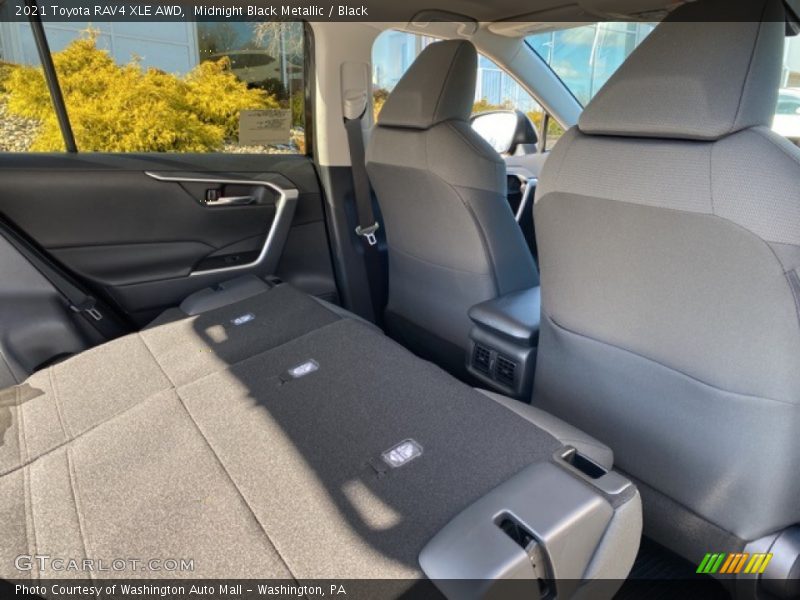 Midnight Black Metallic / Black 2021 Toyota RAV4 XLE AWD