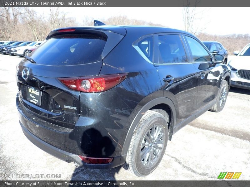 Jet Black Mica / Black 2021 Mazda CX-5 Touring AWD