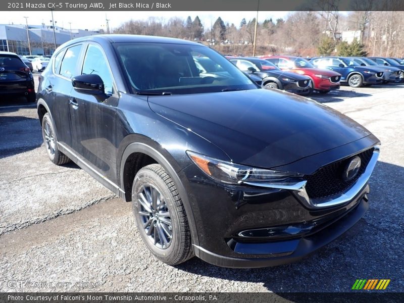 Jet Black Mica / Black 2021 Mazda CX-5 Touring AWD