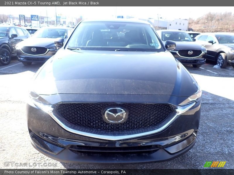 Jet Black Mica / Black 2021 Mazda CX-5 Touring AWD