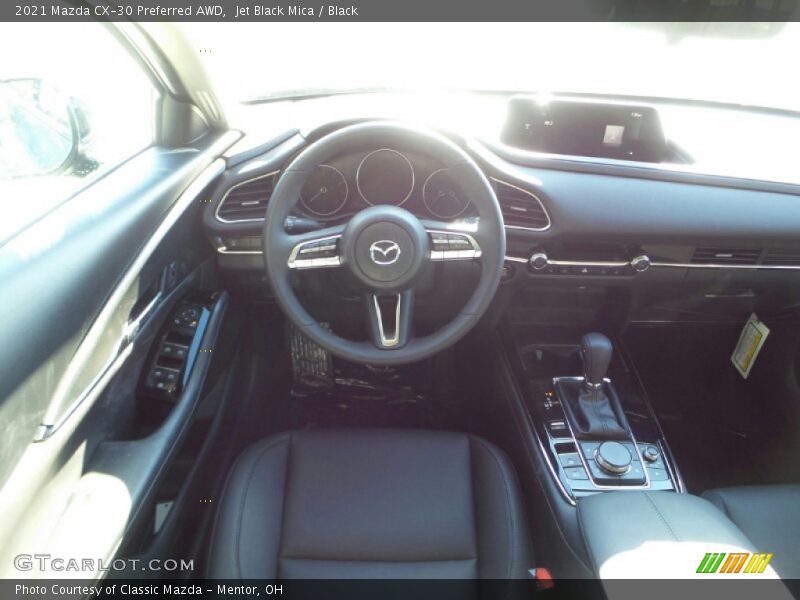 Jet Black Mica / Black 2021 Mazda CX-30 Preferred AWD