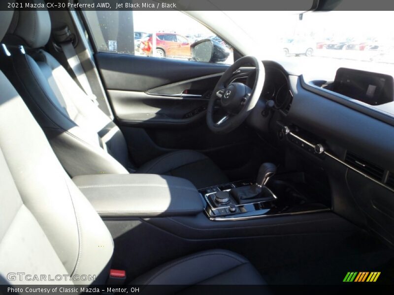 Jet Black Mica / Black 2021 Mazda CX-30 Preferred AWD