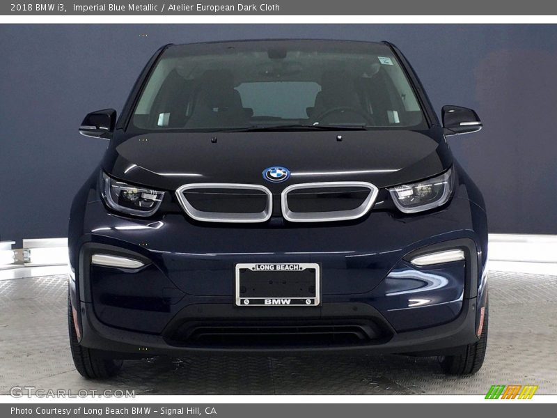 Imperial Blue Metallic / Atelier European Dark Cloth 2018 BMW i3