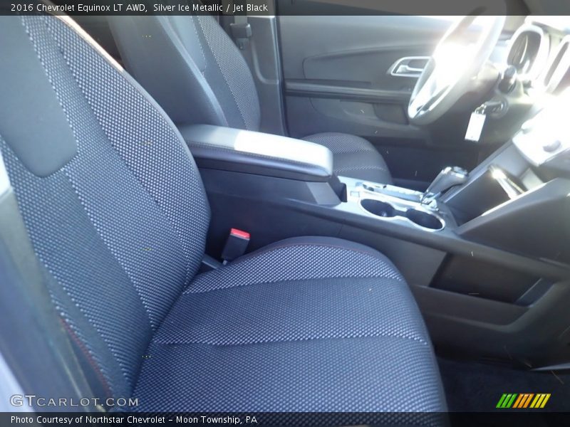 Silver Ice Metallic / Jet Black 2016 Chevrolet Equinox LT AWD