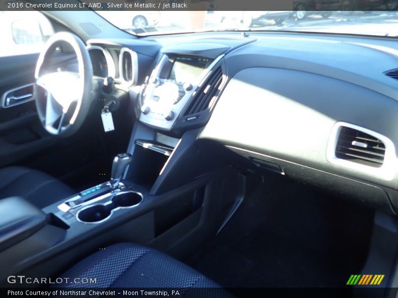 Silver Ice Metallic / Jet Black 2016 Chevrolet Equinox LT AWD