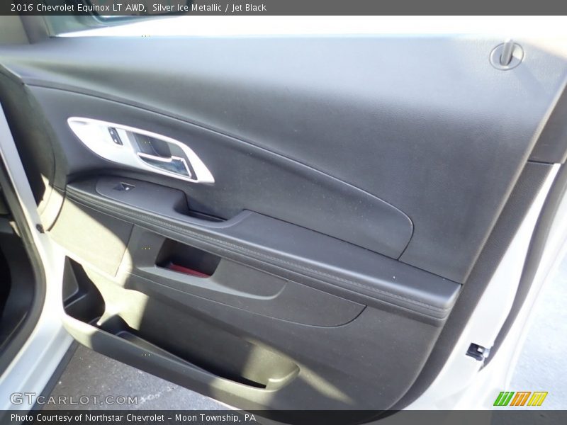 Silver Ice Metallic / Jet Black 2016 Chevrolet Equinox LT AWD