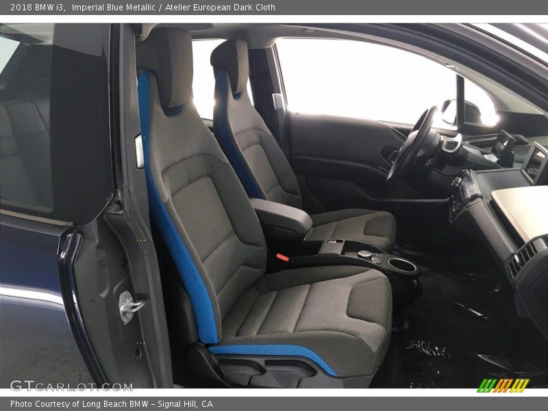 Front Seat of 2018 i3 