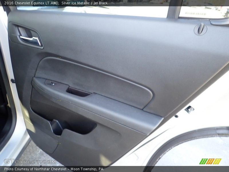 Silver Ice Metallic / Jet Black 2016 Chevrolet Equinox LT AWD