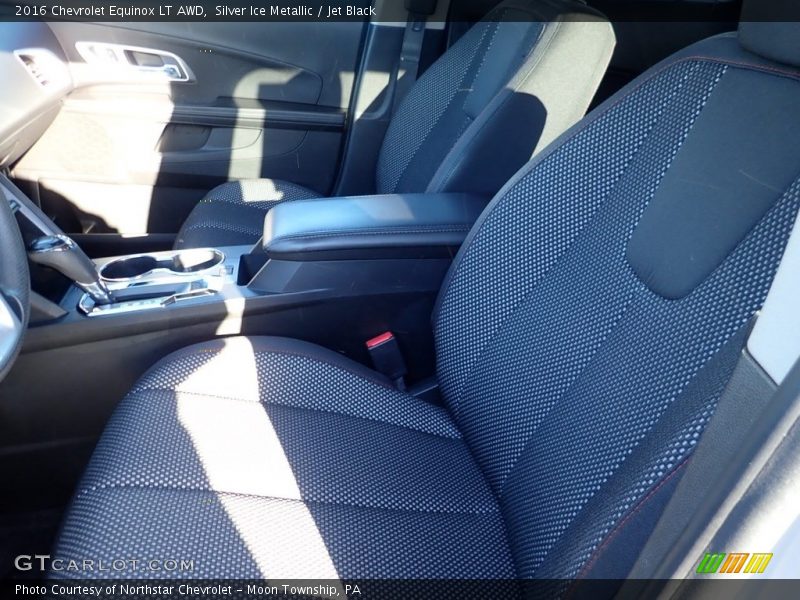 Silver Ice Metallic / Jet Black 2016 Chevrolet Equinox LT AWD