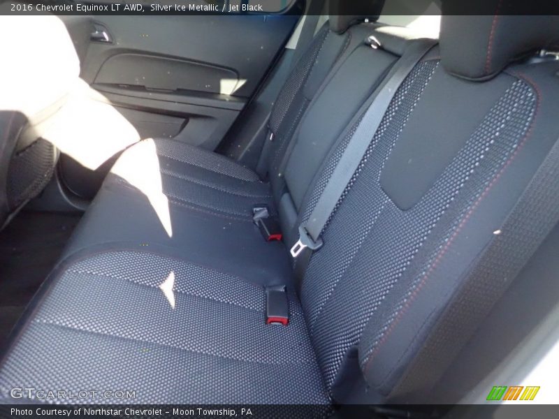 Silver Ice Metallic / Jet Black 2016 Chevrolet Equinox LT AWD