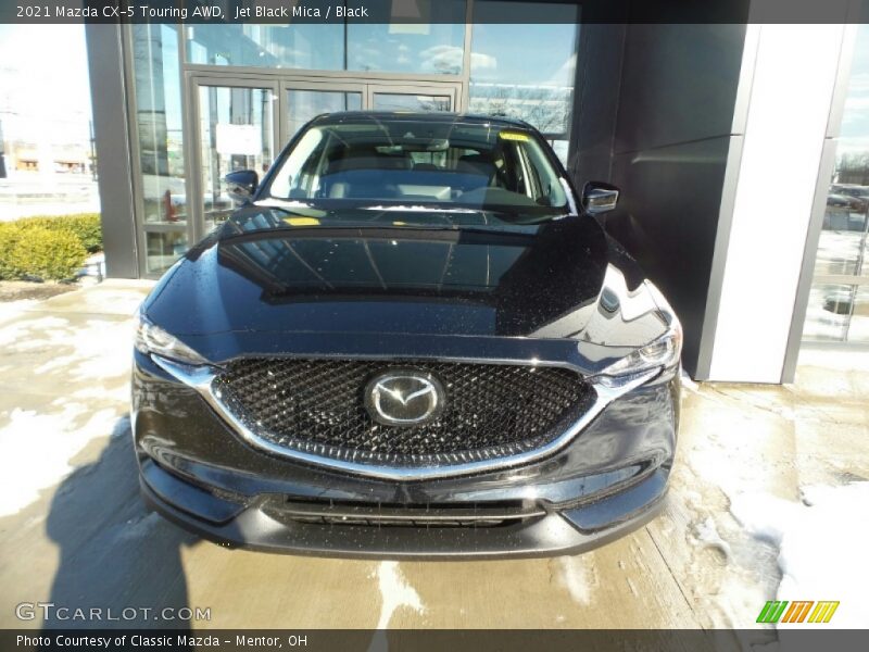 Jet Black Mica / Black 2021 Mazda CX-5 Touring AWD