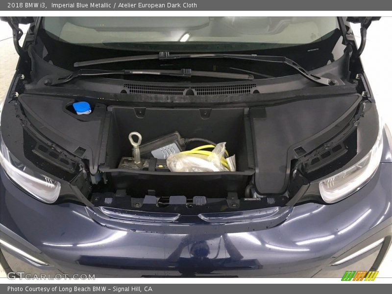 Imperial Blue Metallic / Atelier European Dark Cloth 2018 BMW i3