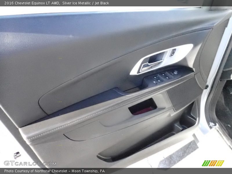Silver Ice Metallic / Jet Black 2016 Chevrolet Equinox LT AWD