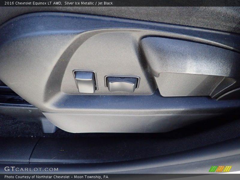Silver Ice Metallic / Jet Black 2016 Chevrolet Equinox LT AWD