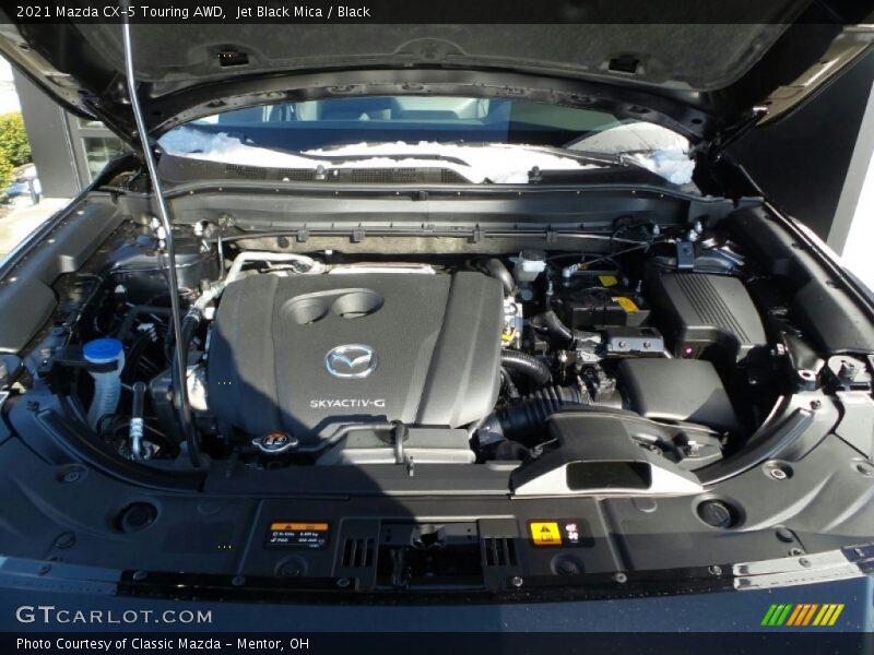 Jet Black Mica / Black 2021 Mazda CX-5 Touring AWD