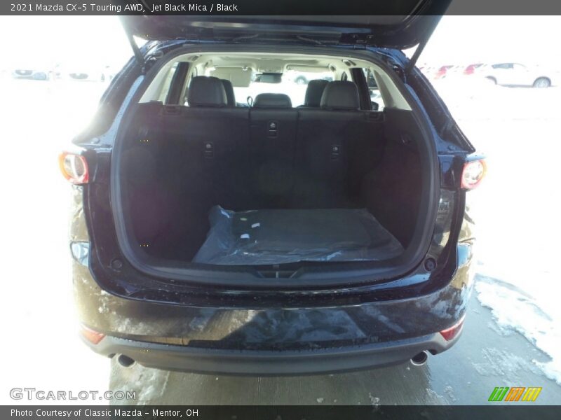 Jet Black Mica / Black 2021 Mazda CX-5 Touring AWD