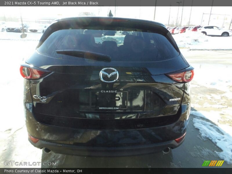 Jet Black Mica / Black 2021 Mazda CX-5 Touring AWD