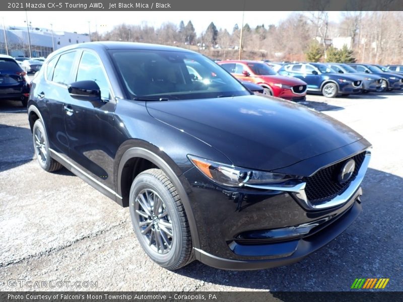 Jet Black Mica / Black 2021 Mazda CX-5 Touring AWD